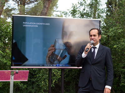 Foto Grundfos presenta LIFELINK en la Residencia Oficial de la Embajadora de Dinamarca en España.